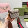 Gucci GG Supreme Horsebit 1955 Strap Wallet