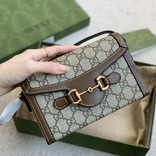 Gucci Mini GG Supreme 1955 Shoulder Bag