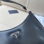 Prada Spazzolato Cleo Shoulder Bag