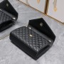 Saint Laurent Small Monogram Triquilt Envelope Bag