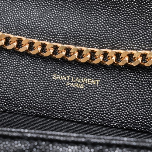 Saint Laurent Small Monogram Triquilt Envelope Bag