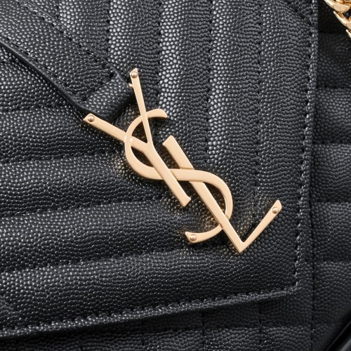 Saint Laurent 2022 Medium Monogram Matelasse Envelope Bag