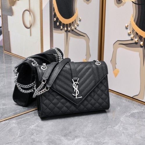 Saint Laurent Monogram Envelope Shoulder Bag