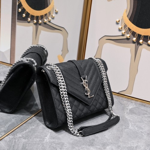 Saint Laurent Monogram Envelope Shoulder Bag