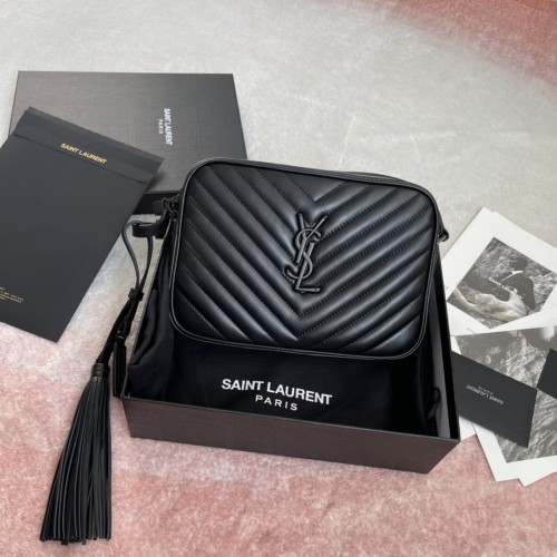 Saint Laurent Monogram Matelasse Lou Camera Bag