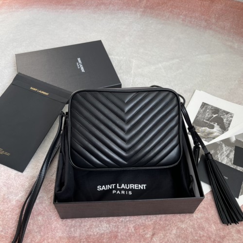 Saint Laurent Monogram Matelasse Lou Camera Bag