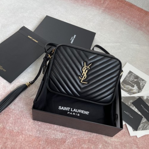 Saint Laurent Monogram Matelasse Lou Camera Bag