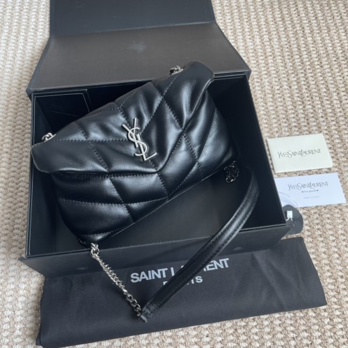 Saint Laurent 2022 Toy LouLou Monogram Puffer Bag