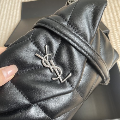 Saint Laurent 2022 Toy LouLou Monogram Puffer Bag