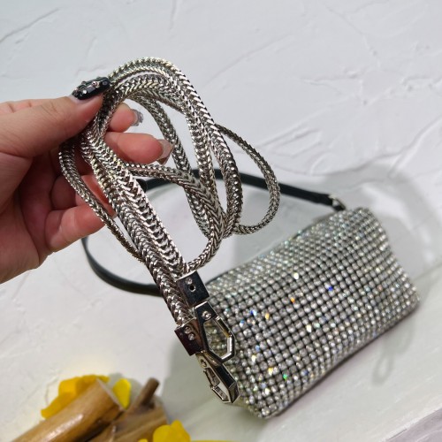 Alexander Wang Crystal Embellished Heiress Pouch w/ Tags