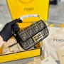 Fendi 2022 Mini Zucca Baguette Bag