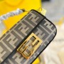 Fendi 2022 Mini Zucca Baguette Bag