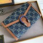 Gucci GGX Denim Mini Dionysus Wallet on Chain