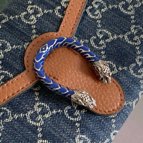 Gucci GGX Denim Mini Dionysus Wallet on Chain