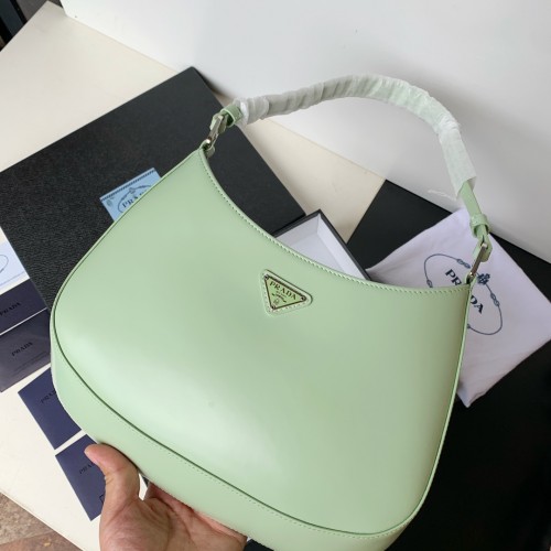 Prada Spazzolato Cleo Shoulder Bag