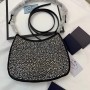 Prada Crystal-Embellished Cleo Shoulder Bag