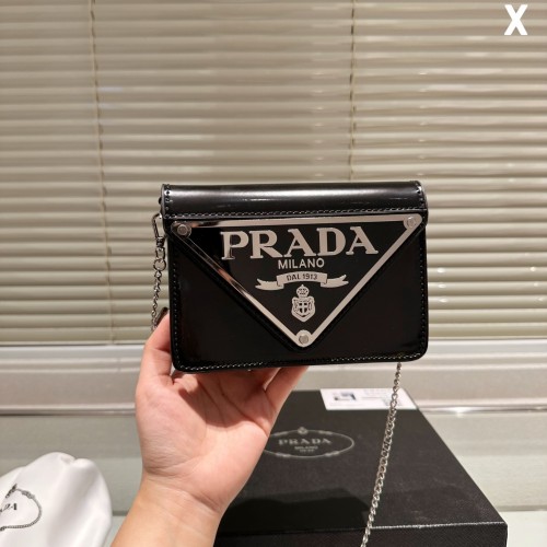 Prada 2023 Spazzolato Shoulder Bag