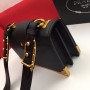 Prada Saffiano-Trimmed City Calf Cahier Bag