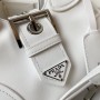 Prada Re-Edition 2002 Nappa Soft Moon Bag w/ Strap