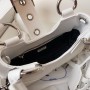 Prada Re-Edition 2002 Nappa Soft Moon Bag w/ Strap