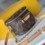 LV Ladies Coated Canvas Waist Bag Messenger Bag