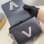 LV M22296 Twist Lock XL Boutique cowhide shoulder bag