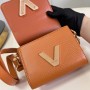 LV M22297 Twist Lock XL Boutique cowhide shoulder bag