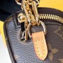 LV Ladies Coated Canvas Waist Bag Messenger Bag