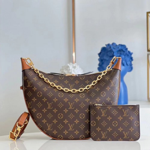 LV Trendy Crescent Shape Louis VuittonLoop Hobo Bag Showcases Personal Charm