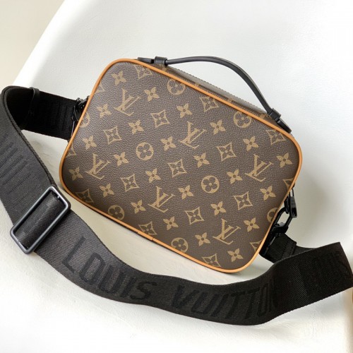 LV S Lock Messenger canvas messenger bag