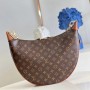 LV Trendy Crescent Shape Louis VuittonLoop Hobo Bag Showcases Personal Charm