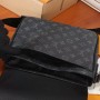 LV M46255 District PM Men’s Coated Canvas Shoulder Messenger Bag