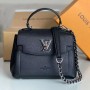 M20997 LockMe Ever Mini Grained Calf Leather Shoulder Bag/Handbag/Crossbody Bag