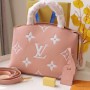 M58916 LV top layer calfskin handbag can be cross-body