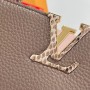 M99336 Louis Vuitton Tote Python Handle Messenger Bag