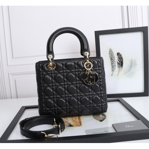 Christian Dior Medium Lady Dior  Bag