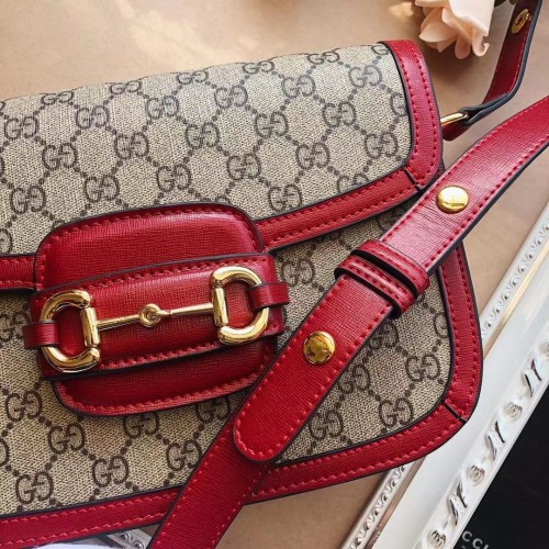 Gucci GG Supreme Horsebit 1955 Shoulder Bag