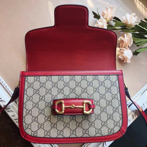 Gucci GG Supreme Horsebit 1955 Shoulder Bag