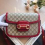 Gucci GG Supreme Horsebit 1955 Shoulder Bag