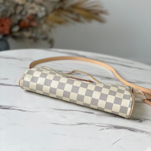 Louis Vuitton Damier Azur Canvas Eva Clutch N55214