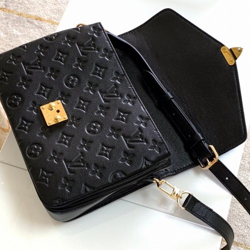 Louis Vuitton Monogram Empreinte Pochette Metis Black M41487