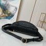 Louis Vuitton Monogram Empreinte Bumbag M44812-navy-blue