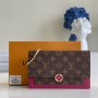 Louis Vuitton Monogram Canvas Flore Chain Wallet Fuchsia M67404