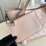 Louis Vuitton Mahina Leather Hina PM Magnolia M54353