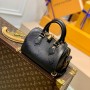 Louis Vuitton Monogram Empreinte Speedy Bandouliere 20 M58953-black