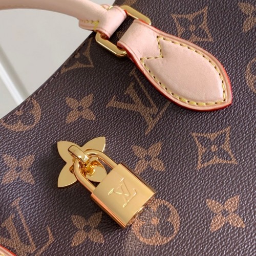 Louis Vuitton Monogram Canvas Flower Tote Beige M43551