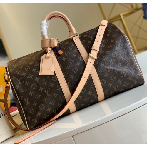 Louis Vuitton Monogram Canvas Keepall 45 with Shoulder Strap M41418