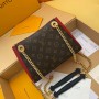 Louis Vuitton Monogram Canvas Surene BB with Cherry Leather M43776