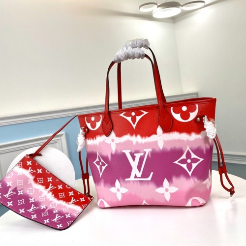 Louis Vuitton Escale Neverfull MM Red M45127