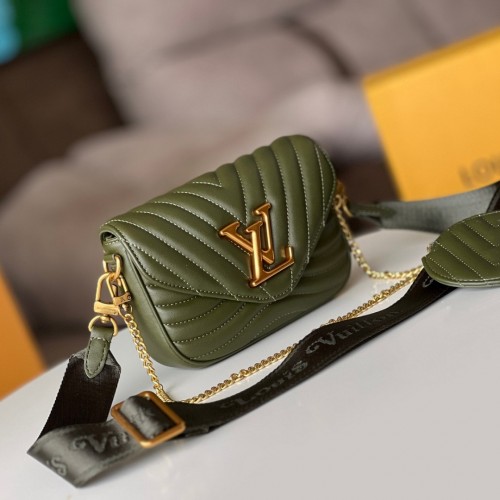 Louis Vuitton New Wave Multi Pochette M56466-green